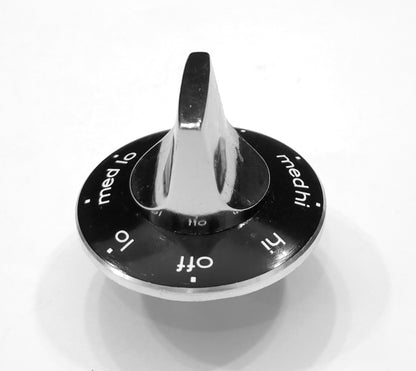 Used 0060582 Amana Range Black Burner Switch Knob