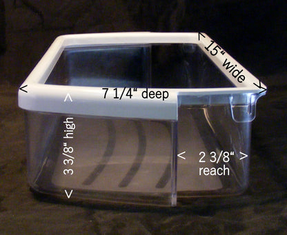 2179607 door bin measurements