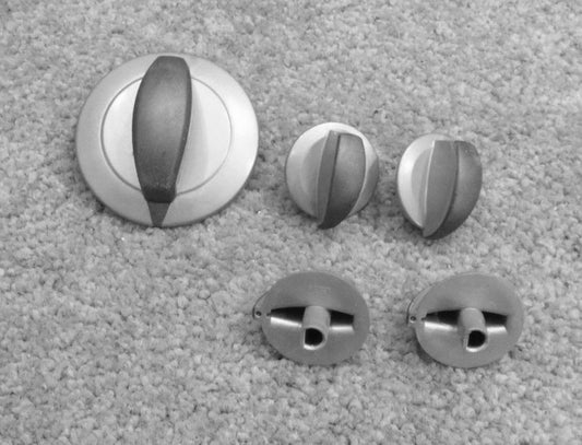W10327522 W10327523 Whirlpool Washer Timer Knob Set