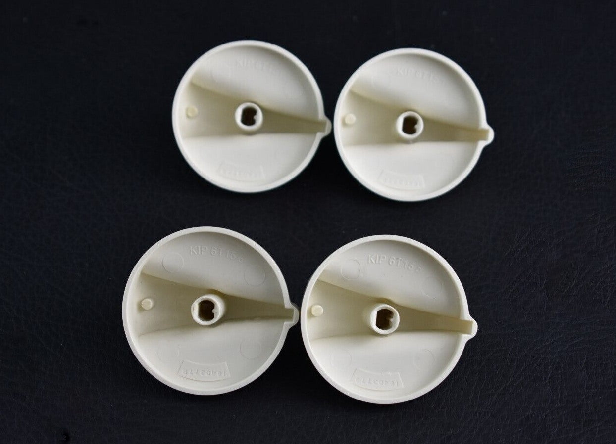 WB03T10129 GE Range Stove Bisque Burner Knob Set