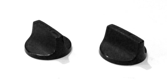 WB3k5126 GE Range Black Burner Knob Set