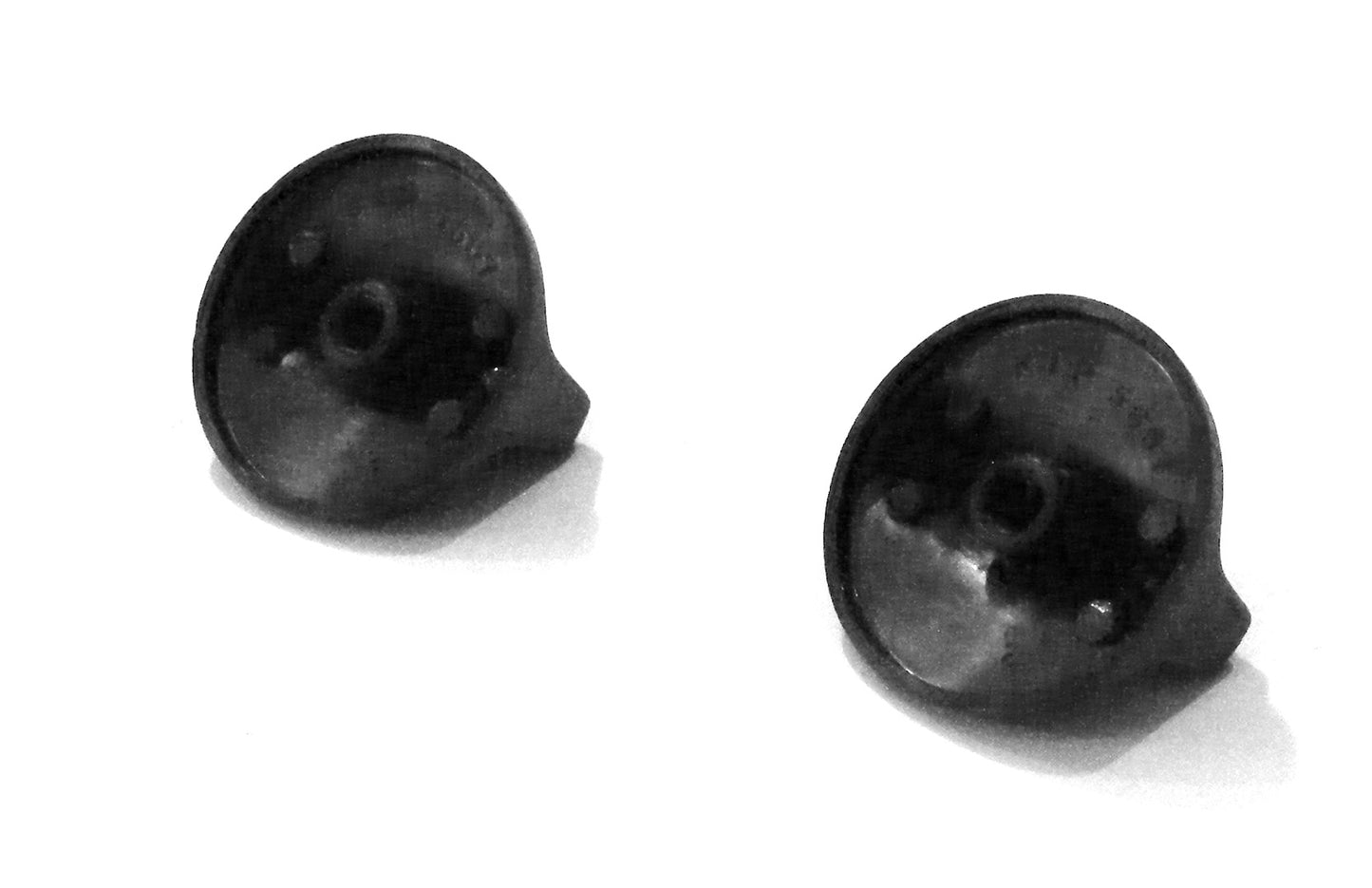 WB3k5126 GE Range Black Burner Knob Set