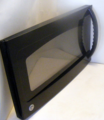 WB56X10720 GE Microwave Oven Black Door Assembly