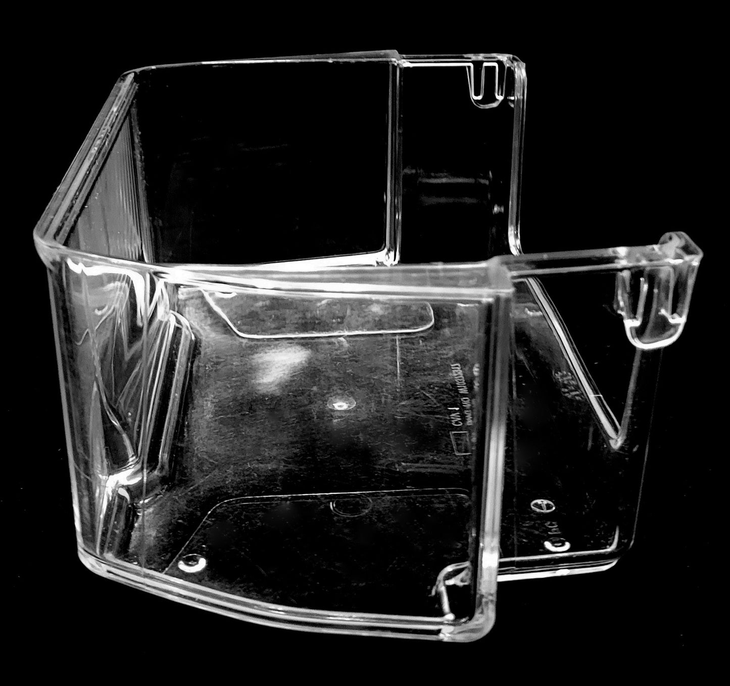 WPW10326335 Whirlpool Refrigerator Clear Shallow Door Bin Shelf