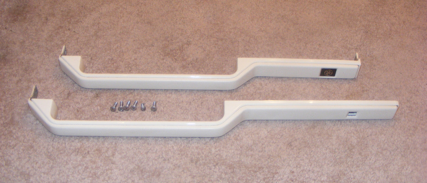 WR12X764 WR12X762 GE Almond Refrigerator and Freezer Door Handle Set