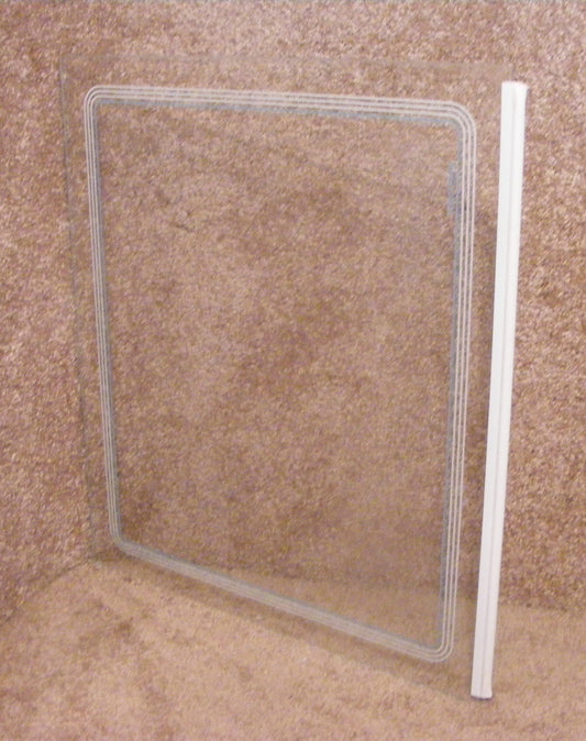 WR32X1264 GE Refrigerator Upper Crisper Cover Glass