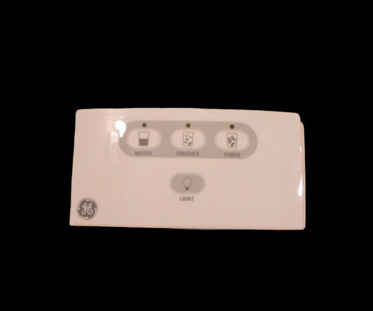 WR55X10443 GE Refrigerator Dispenser Overlay and Board WR55X10270
